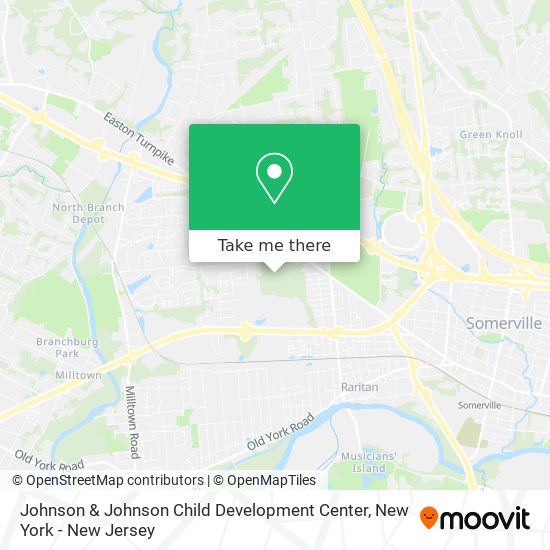 Mapa de Johnson & Johnson Child Development Center