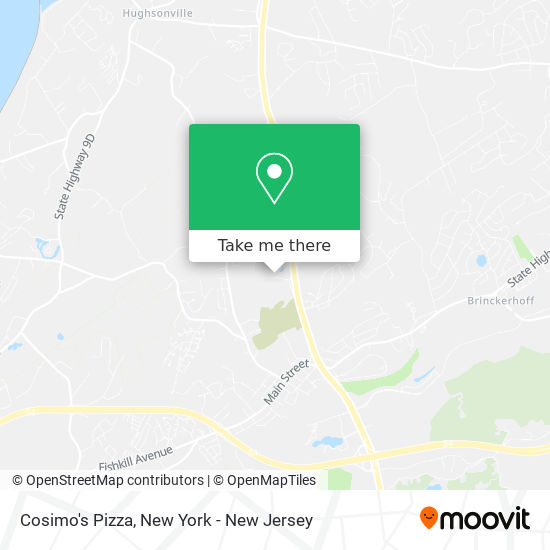 Cosimo's Pizza map