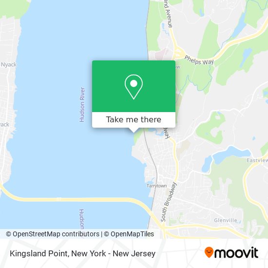 Kingsland Point map