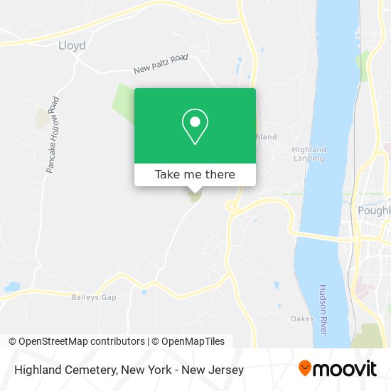 Mapa de Highland Cemetery