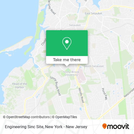 Mapa de Engineering Sinc Site