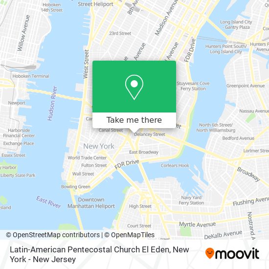 Mapa de Latin-American Pentecostal Church El Eden