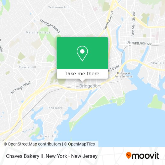 Chaves Bakery II map