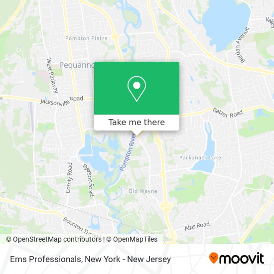 Ems Professionals map