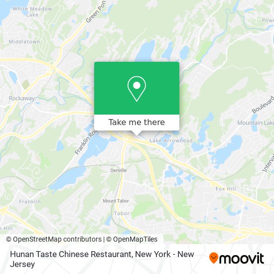 Mapa de Hunan Taste Chinese Restaurant