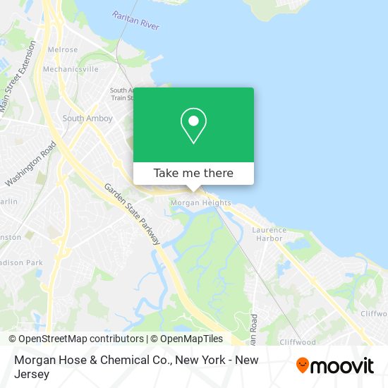 Morgan Hose & Chemical Co. map