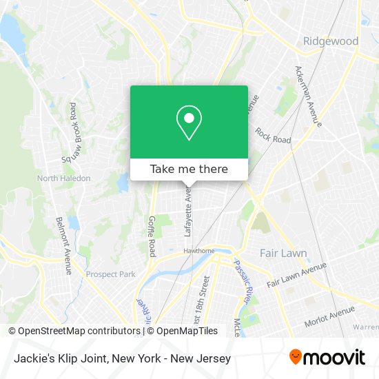 Mapa de Jackie's Klip Joint