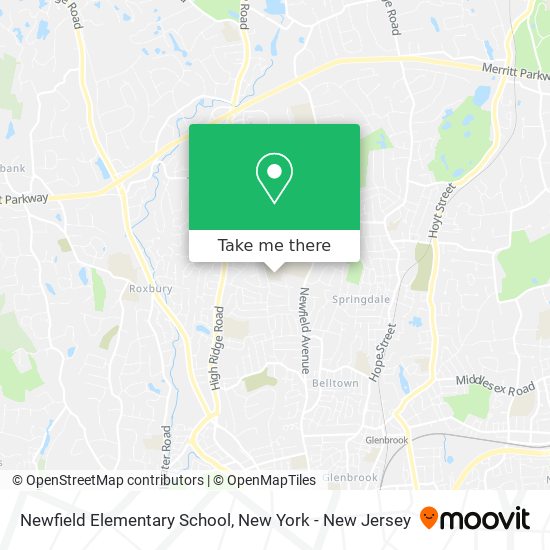 Newfield Elementary School map