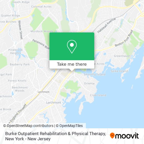 Mapa de Burke Outpatient Rehabilitation & Physical Therapy