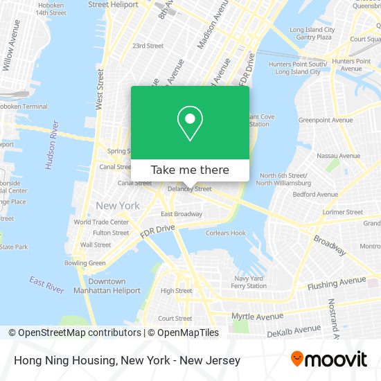 Hong Ning Housing map