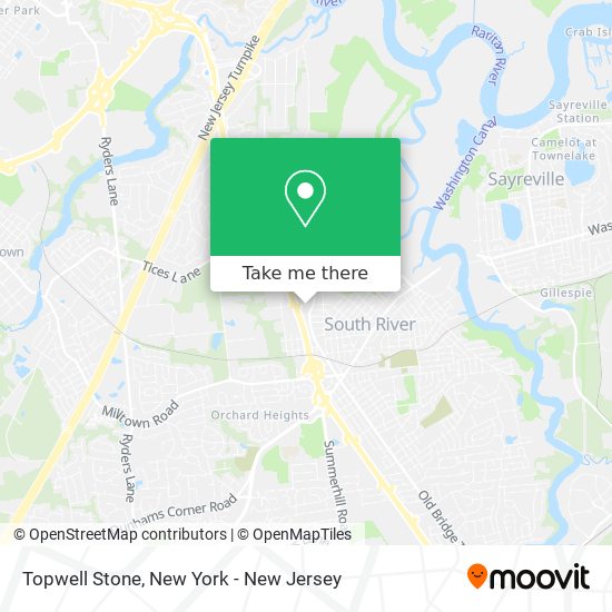 Mapa de Topwell Stone