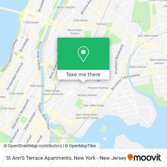 Mapa de St Ann’S Terrace Apartments