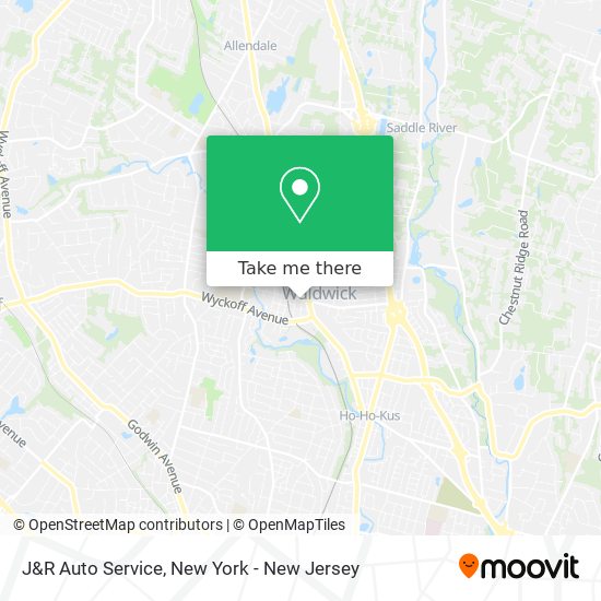 J&R Auto Service map