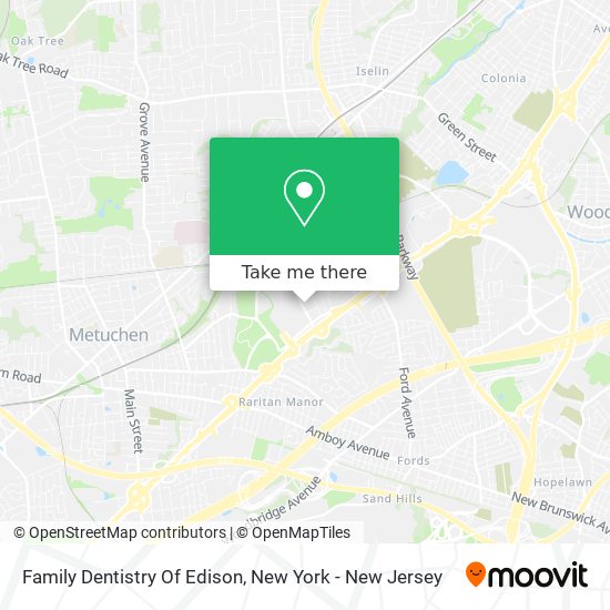 Mapa de Family Dentistry Of Edison