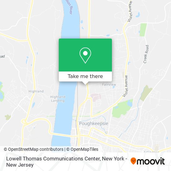 Lowell Thomas Communications Center map