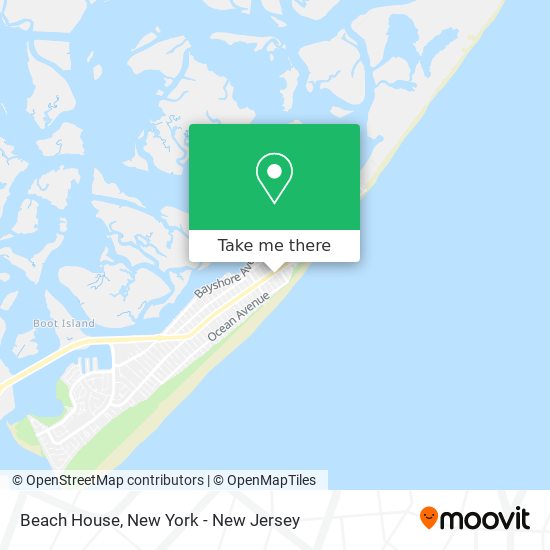 Beach House map