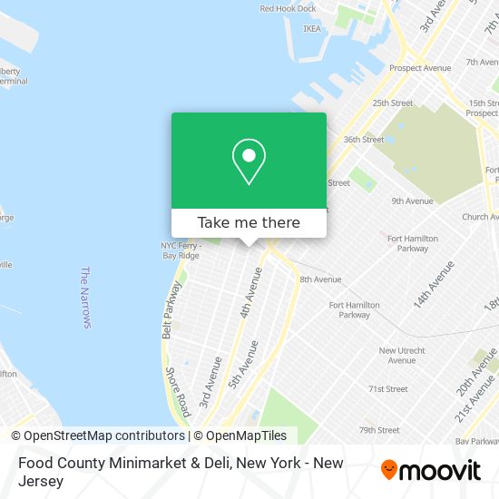 Food County Minimarket & Deli map