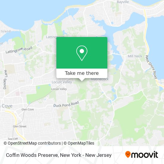 Mapa de Coffin Woods Preserve