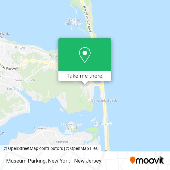 Museum Parking map