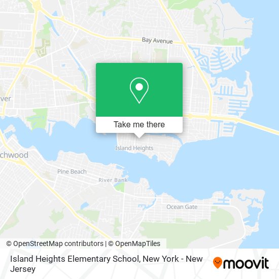 Island Heights Elementary School map