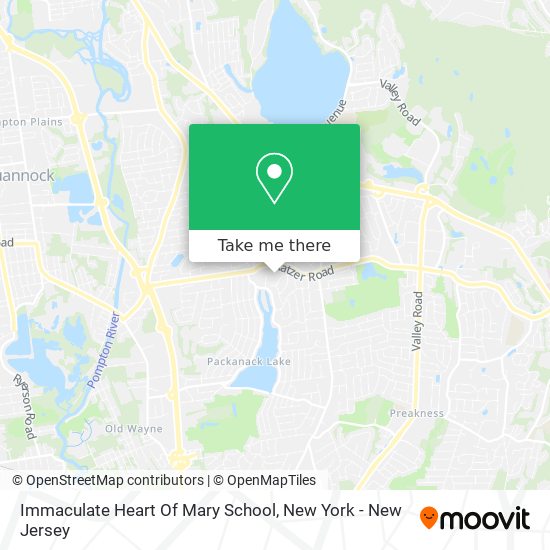 Immaculate Heart Of Mary School map