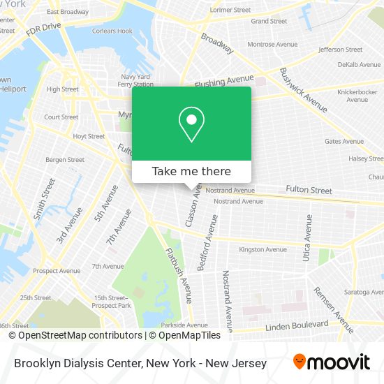 Brooklyn Dialysis Center map