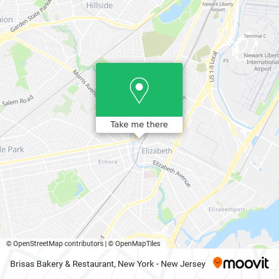 Mapa de Brisas Bakery & Restaurant