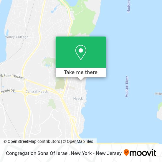 Congregation Sons Of Israel map