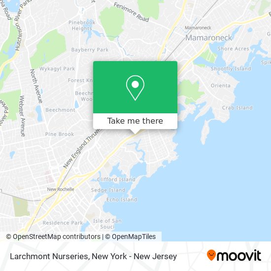 Mapa de Larchmont Nurseries