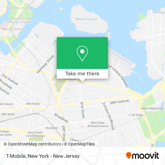 T-Mobile map