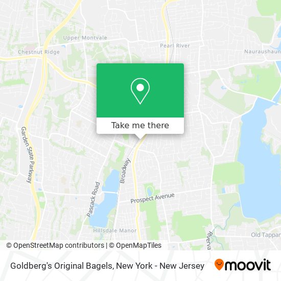 Goldberg's Original Bagels map