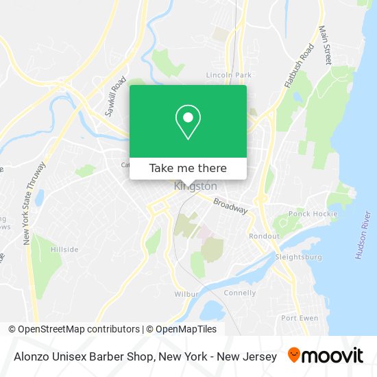 Mapa de Alonzo Unisex Barber Shop