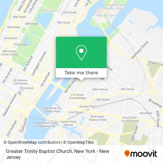 Mapa de Greater Trinity Baptist Church