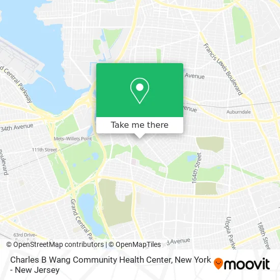 Charles B Wang Community Health Center map