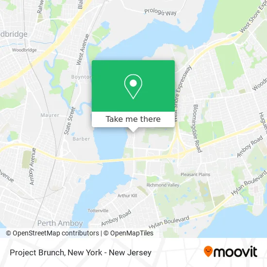 Project Brunch map