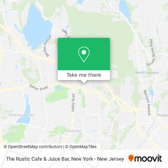 Mapa de The Rustic Cafe & Juice Bar