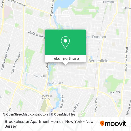 Brookchester Apartment Homes map
