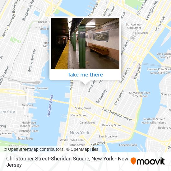 Mapa de Christopher Street-Sheridan Square