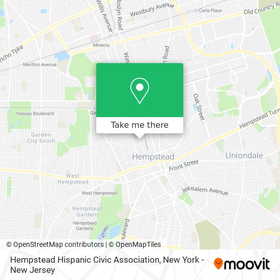 Mapa de Hempstead Hispanic Civic Association