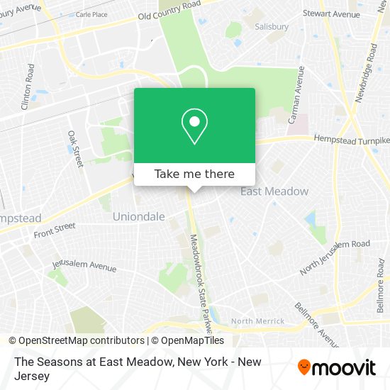 Mapa de The Seasons at East Meadow