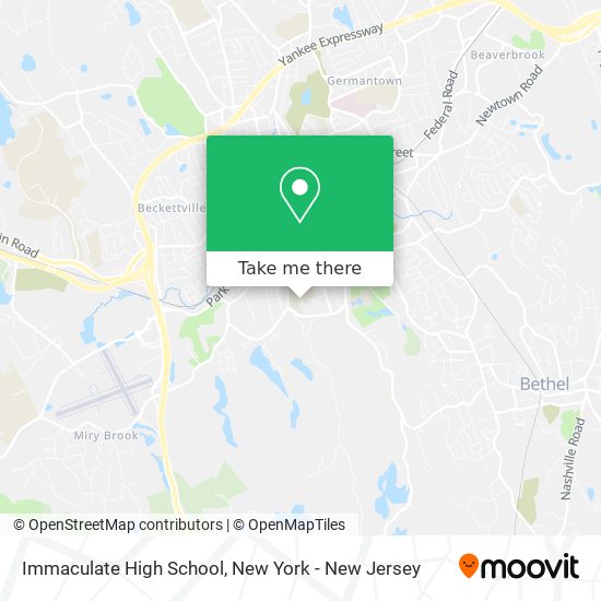 Immaculate High School map