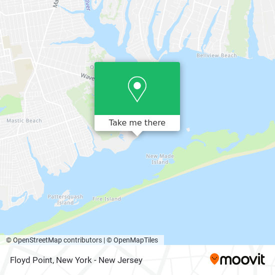 Floyd Point map