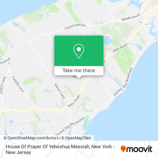 House Of Prayer Of Yehoshua Messiah map
