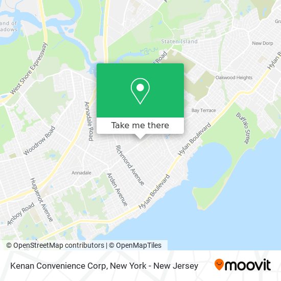 Kenan Convenience Corp map