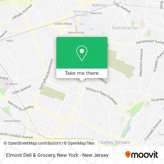 Elmont Deli & Grocery map