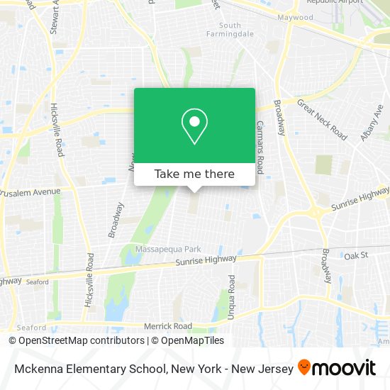Mckenna Elementary School map