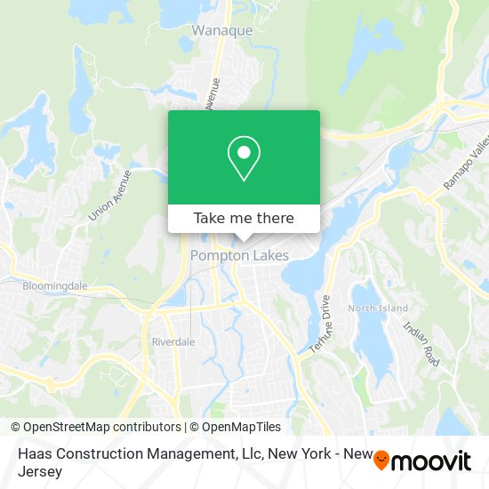 Mapa de Haas Construction Management, Llc