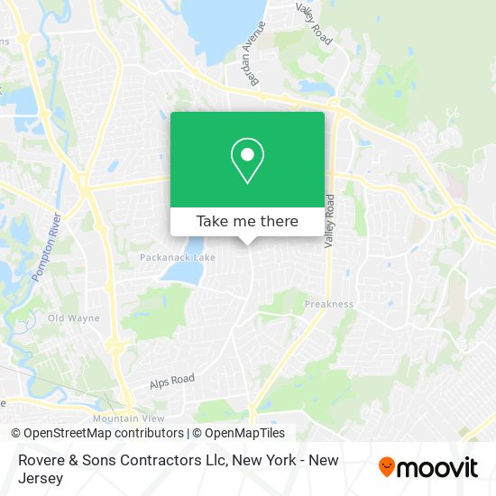 Rovere & Sons Contractors Llc map