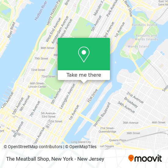 The Meatball Shop map