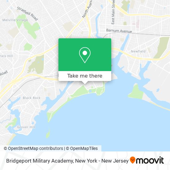 Bridgeport Military Academy map